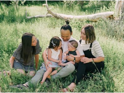 a sunny day - family session