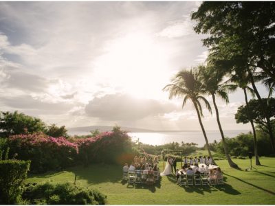 Maui Wedding - Wailea Golf Club